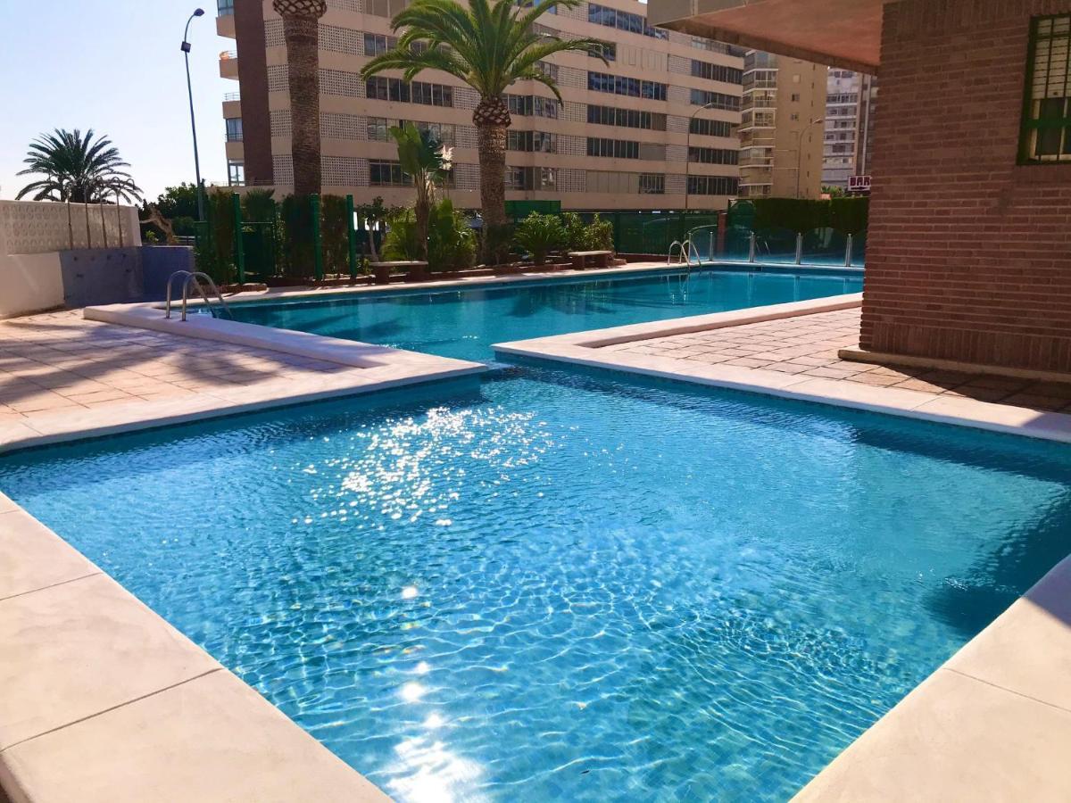 The Mask Apartment Blueline Benidorm Bagian luar foto