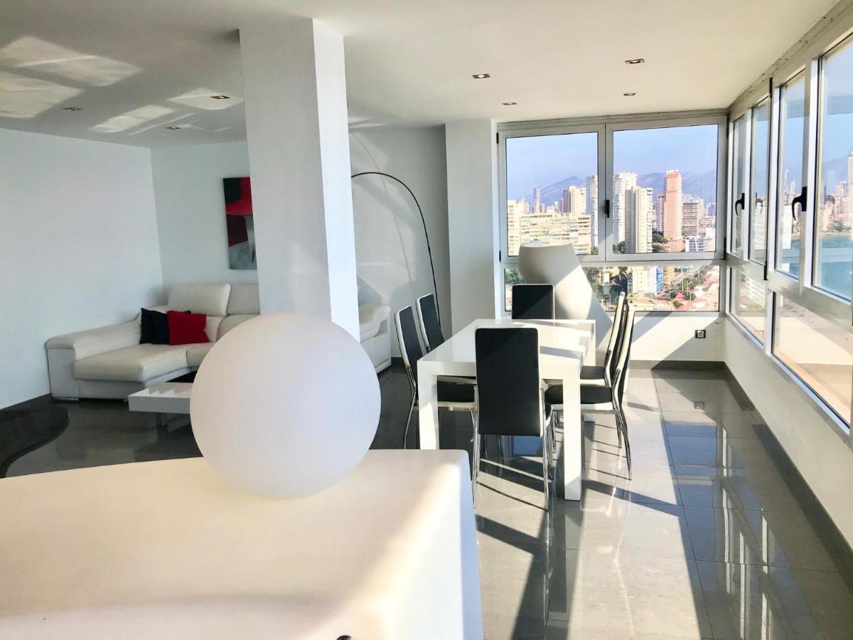 The Mask Apartment Blueline Benidorm Bagian luar foto